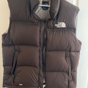 The North Face Brown Puffer Vest